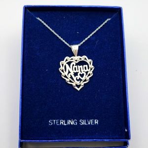 Sterling Silver Nana Necklace